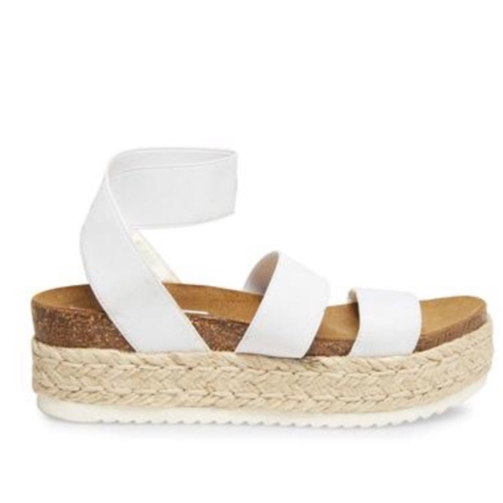 Steve Madden kimmie white sandal size 8
